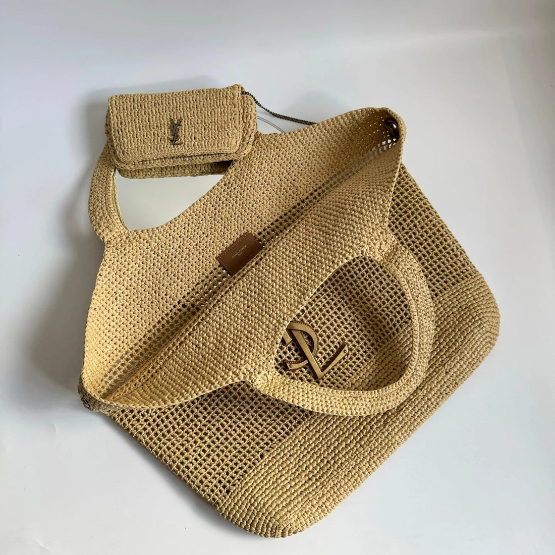 ICARE BAG IN RAFFIA