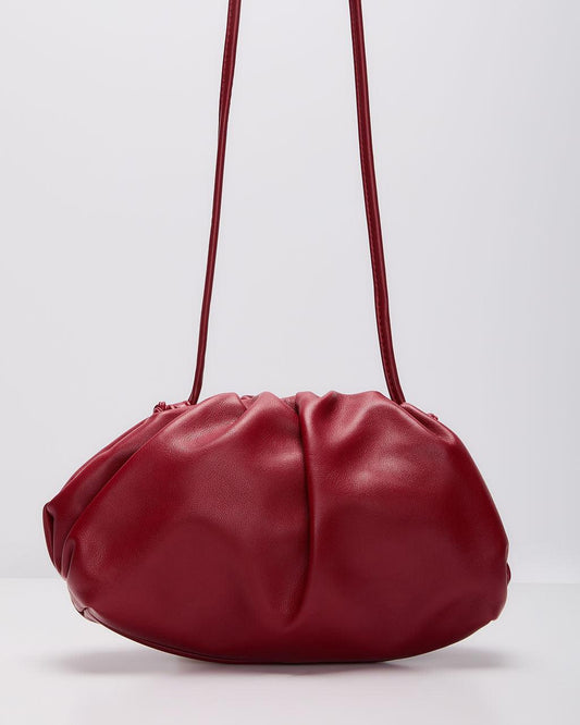 Emiliana Faux Leather Pouch Bag