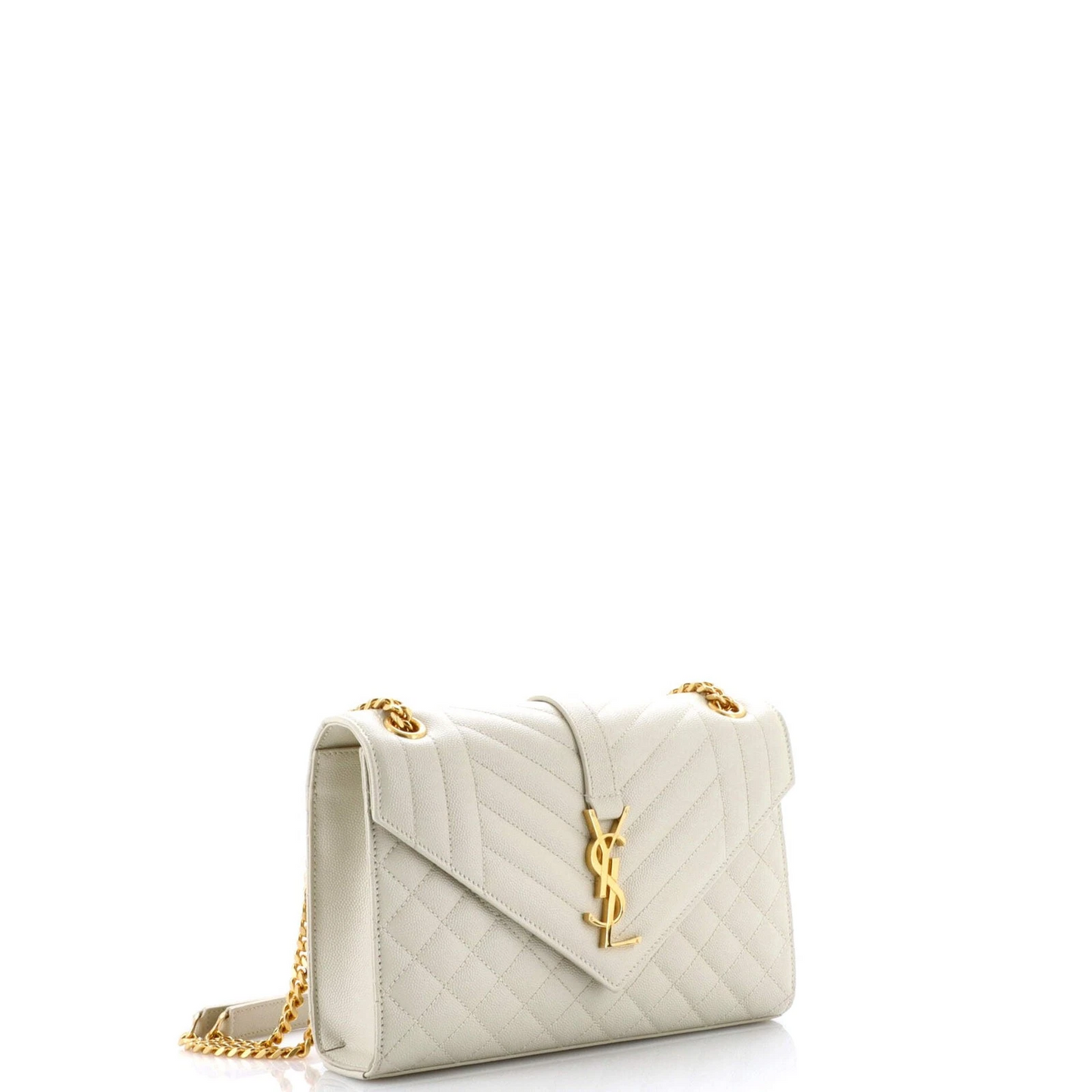 MV - SLY envelope matelassé shoulder bag
